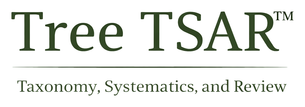 Tree TSAR™ — Taxonomy, Systematics, and Review